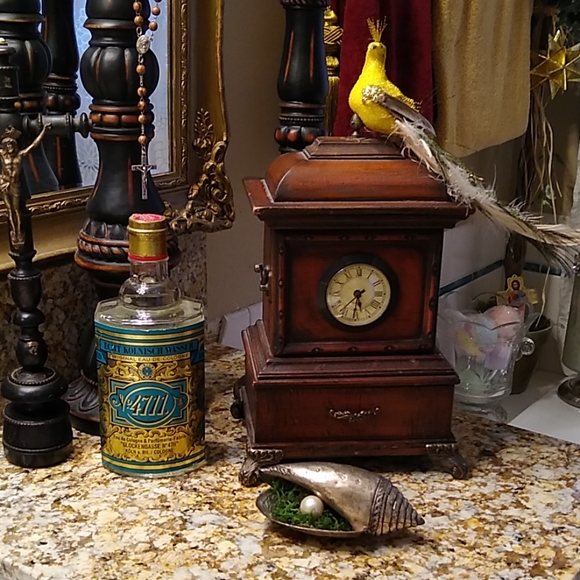 🥰 silver toned conch shell with pearl - Picture 4 of 5